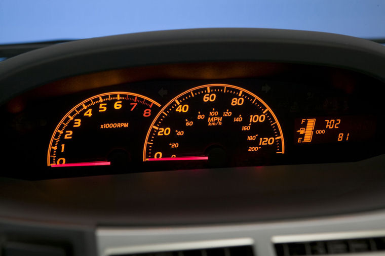 2008 Toyota Yaris S Hatchback Gauges Picture / Pic / Image